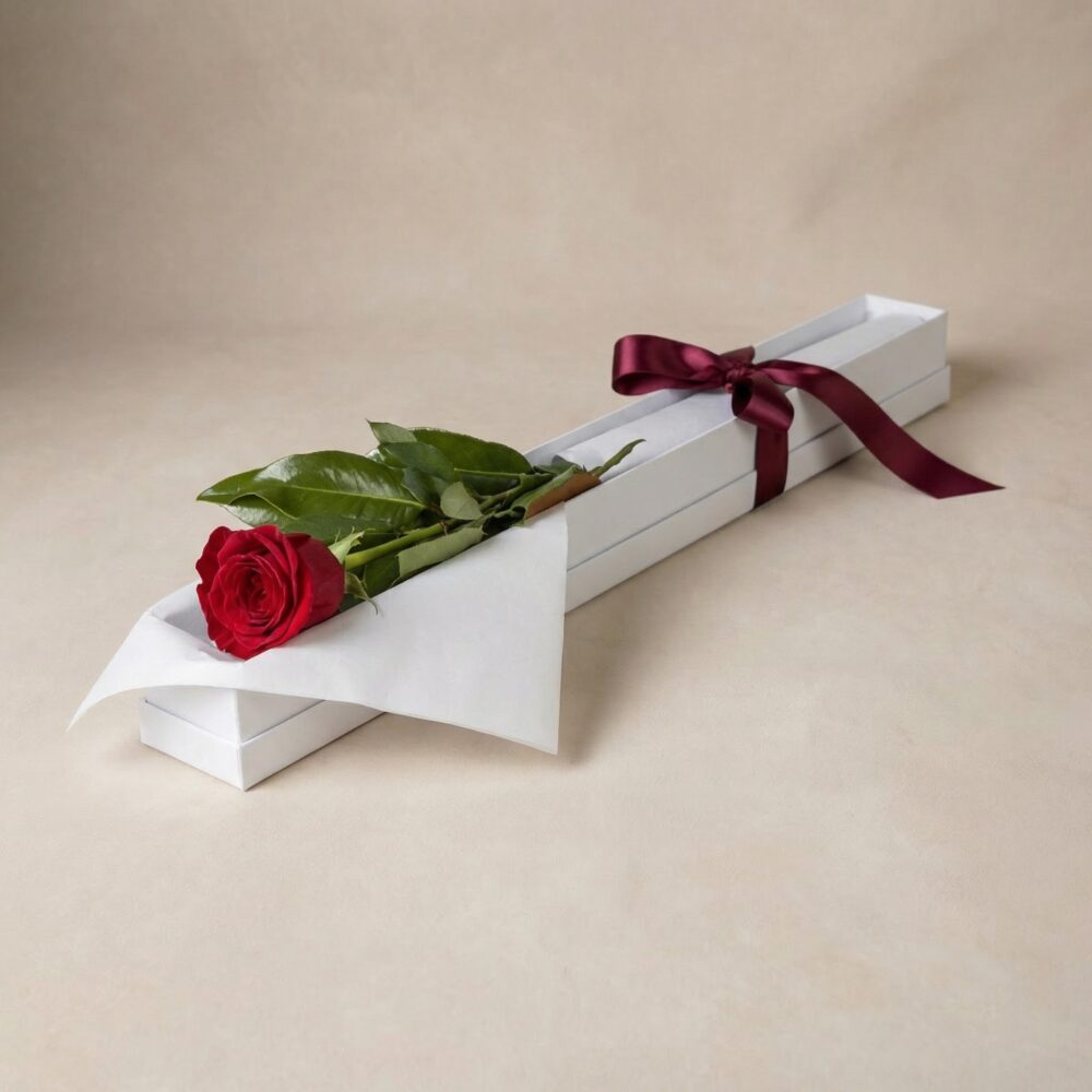 Only You – Single Rose in Presentation Box