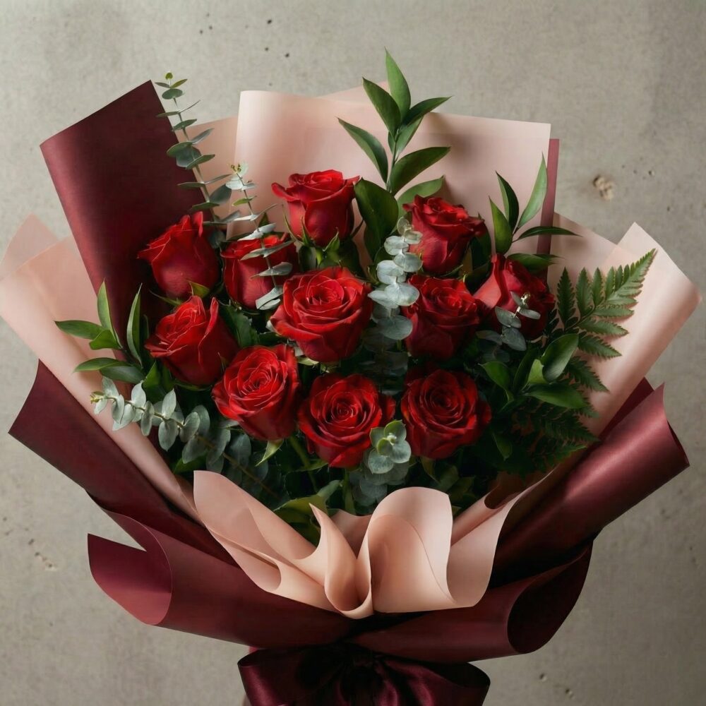 Rose Bouquet Dozen (12)