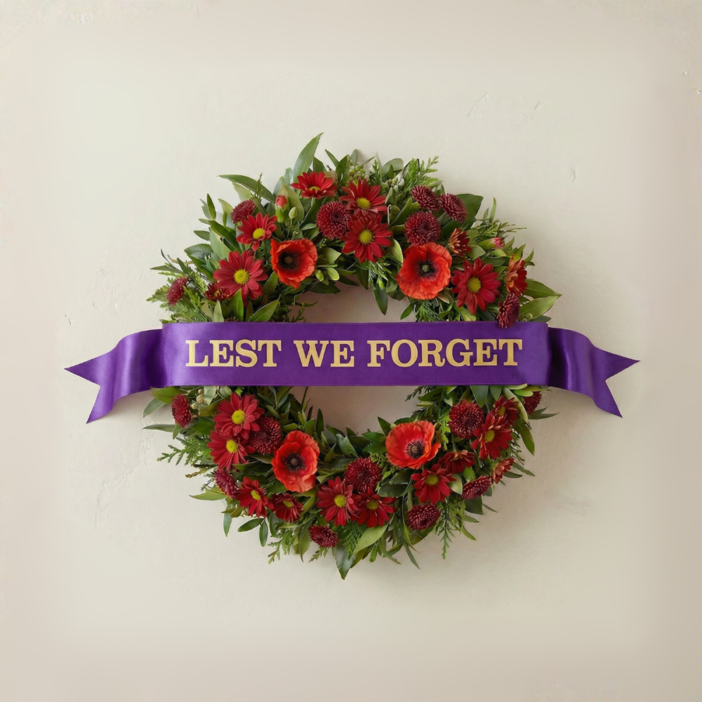 Community Tribute Wreath | Anzac Day & Remembrance Day – 30cm