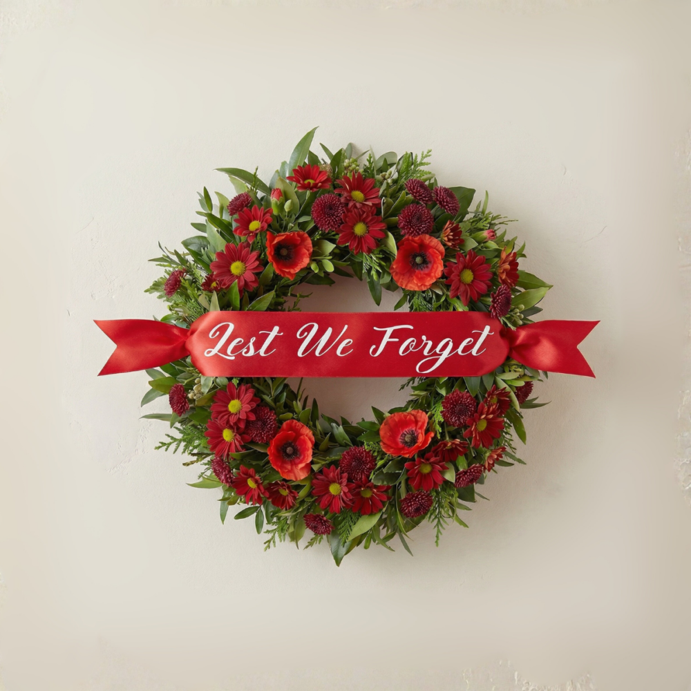 Community Tribute Wreath | Anzac Day & Remembrance Day – 30cm