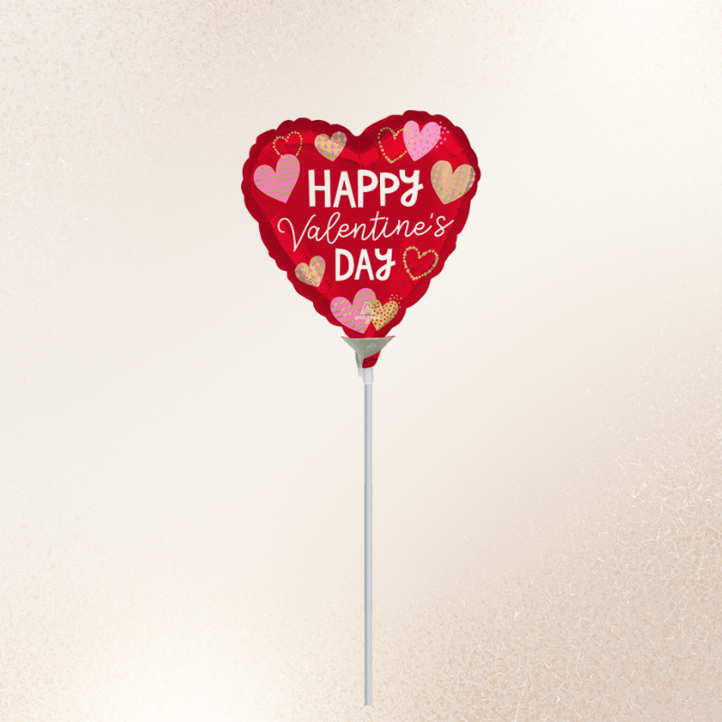 Valentine’s Day Air-Filled Mini Foil Balloon