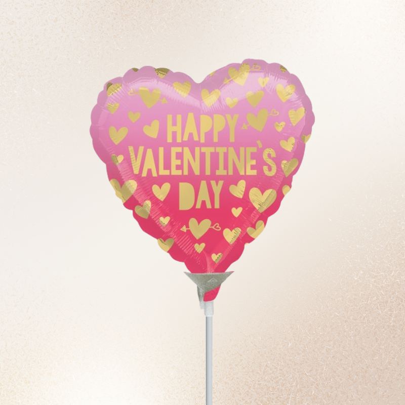 Valentine’s Day Air-Filled Mini Foil Balloon