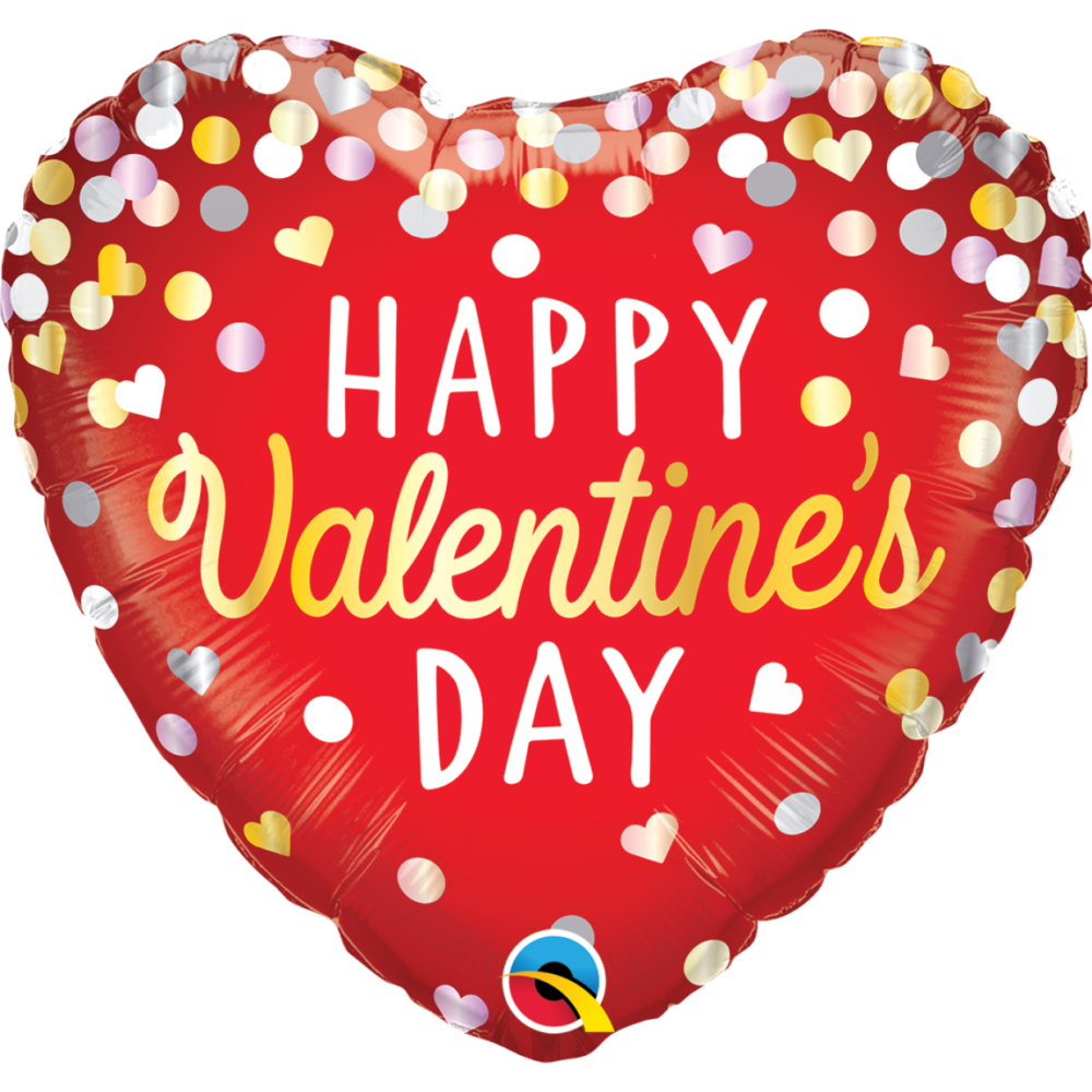 Valentine’s Day Helium Filled Foil Balloon
